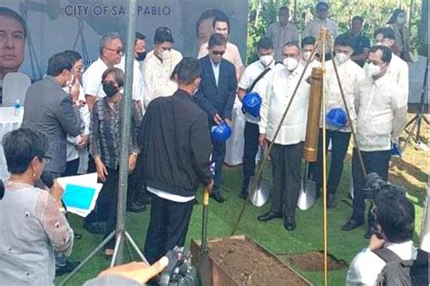 San Pablo City’s new hall of justice breaks ground .